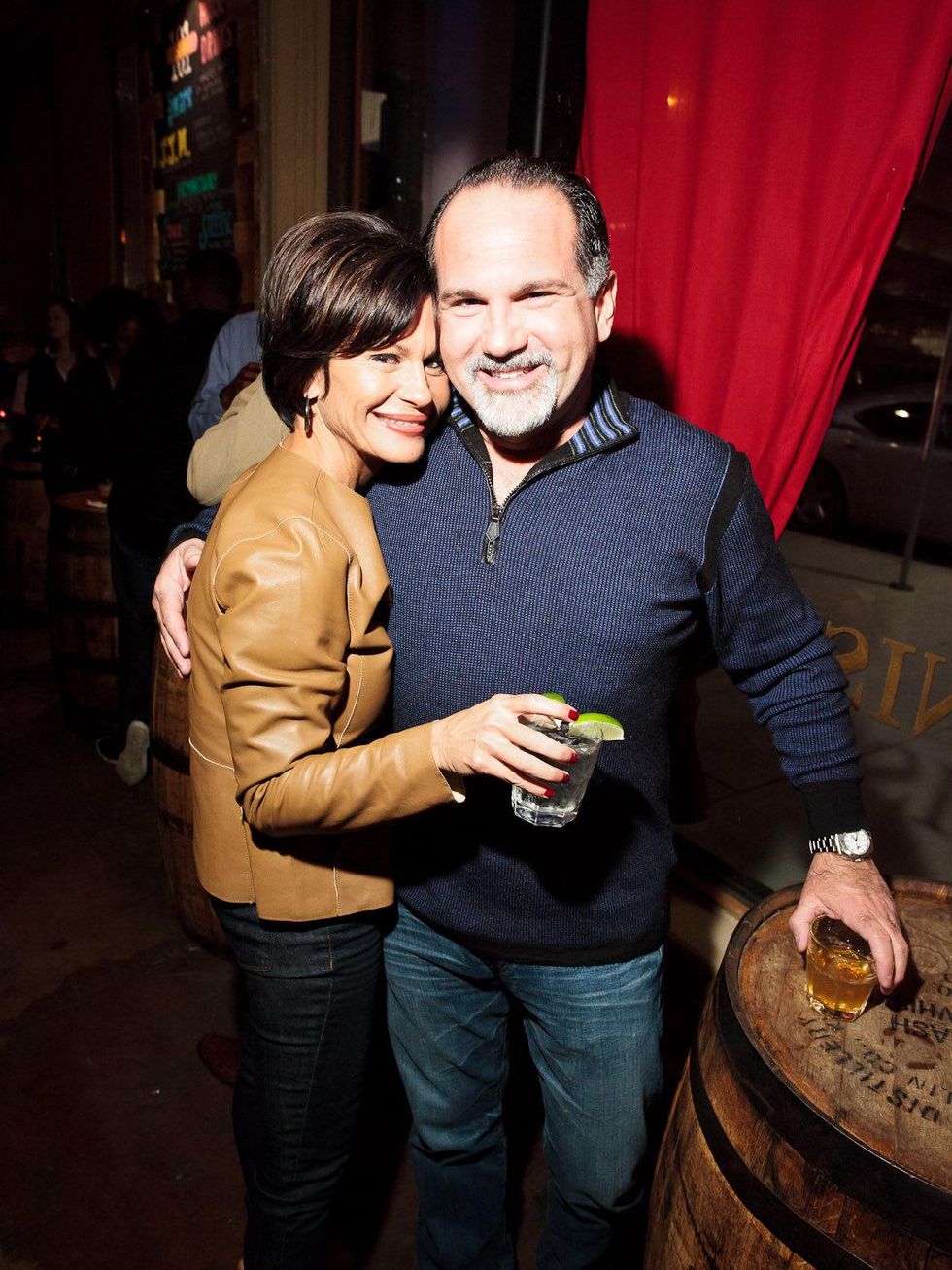 Reserve 101 anniversary party, January 2013, Sally Marimon, Tony Marimon