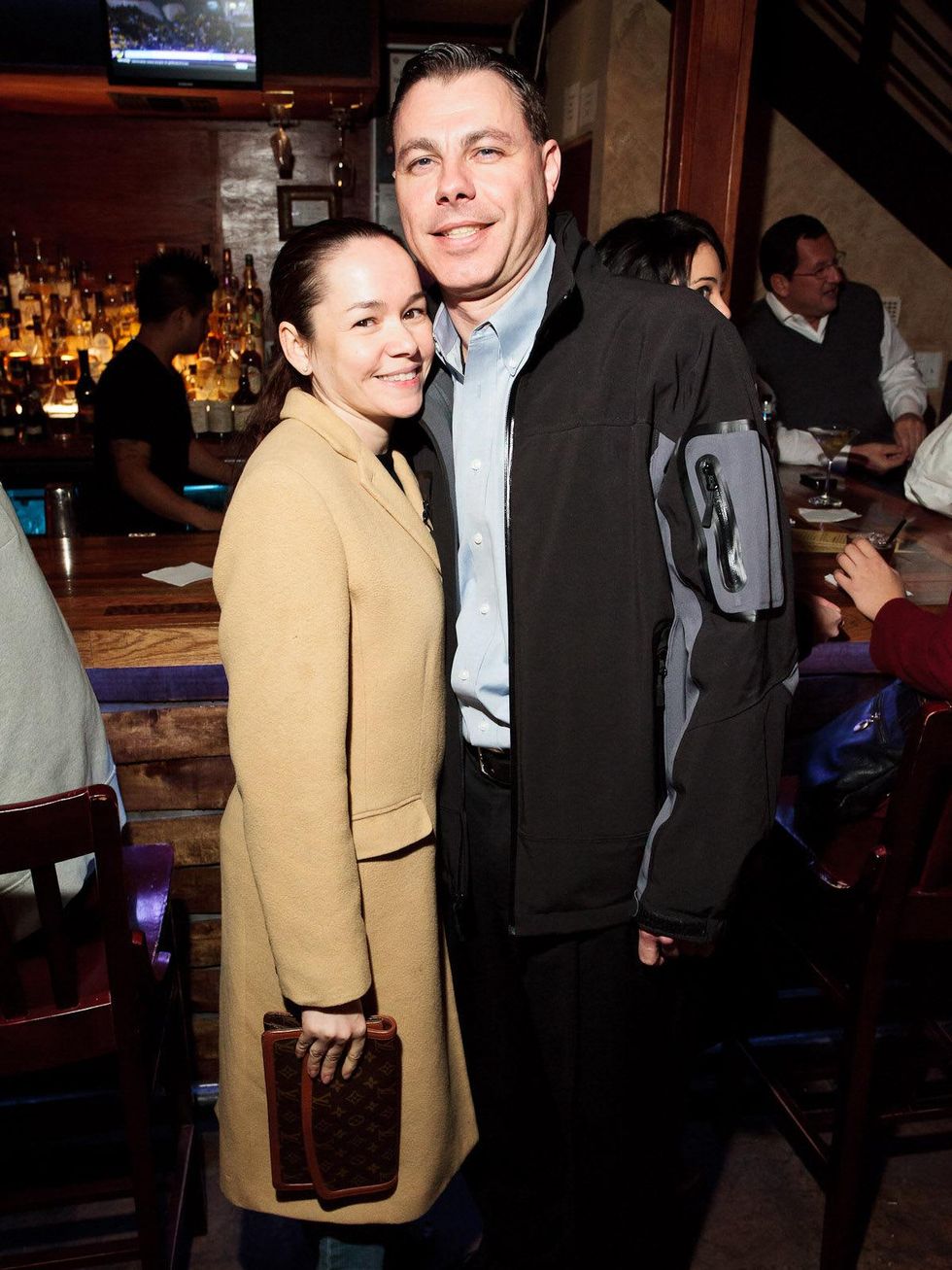 Reserve 101 anniversary party, January 2013, Yvonne Mills, Chris Mills