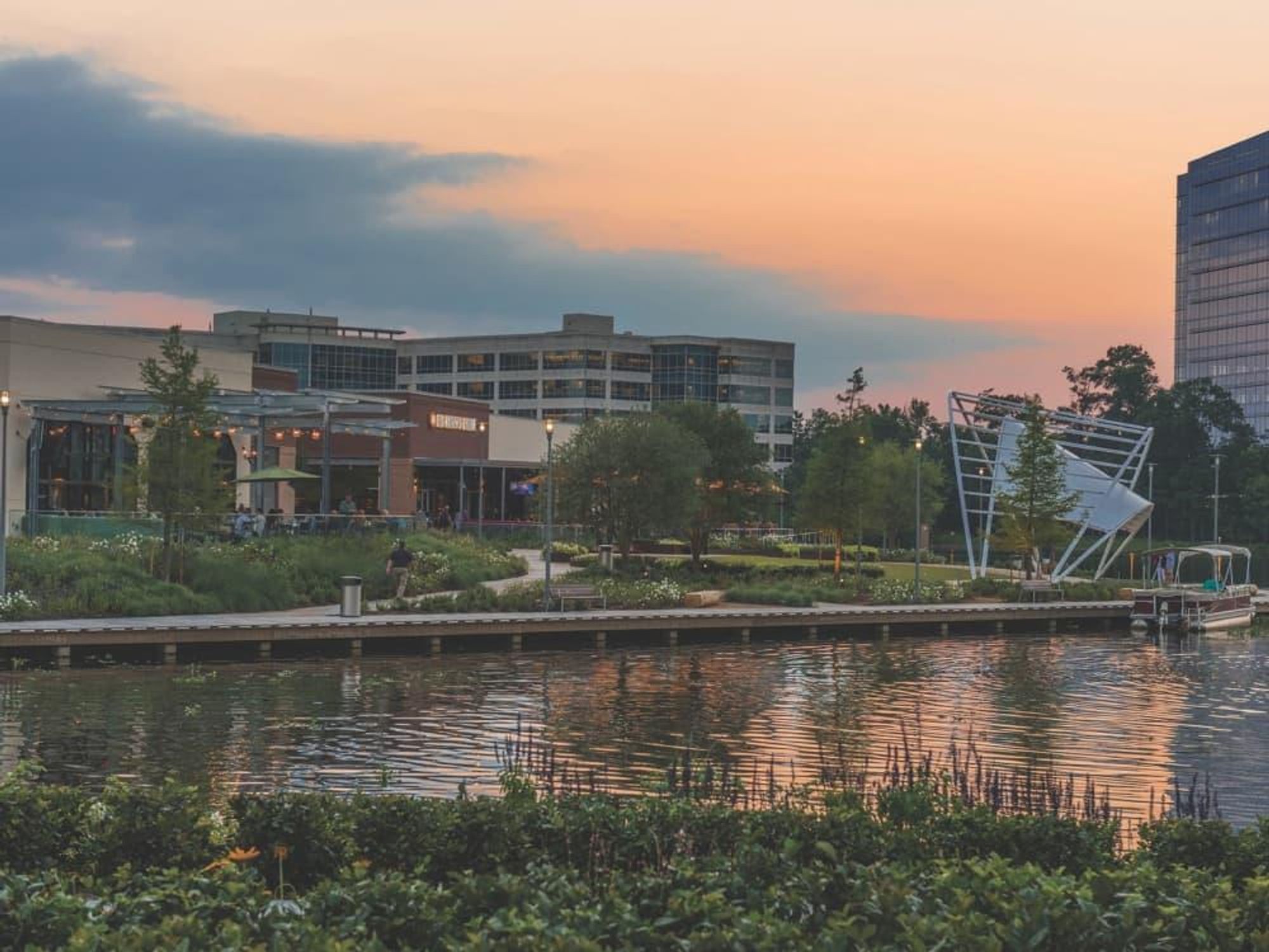Restaurant Row Hughes Landing The Woodlands
