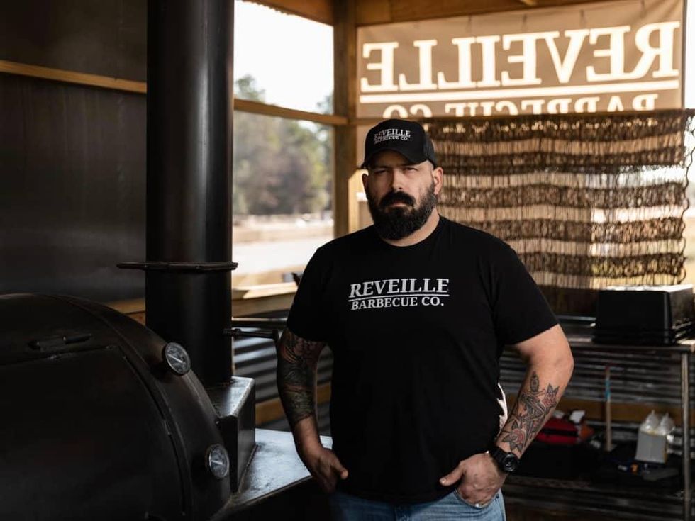 Reveille barbecue Wade Elkins