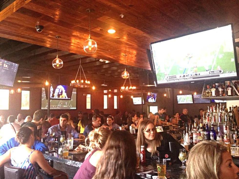 Revelry on Richmond sports bar interior with crowd