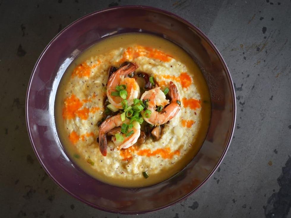 Revival Market shrimp and grits