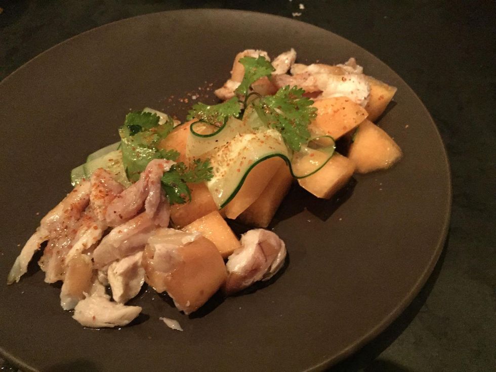 Revival Market smoked bycatch salad