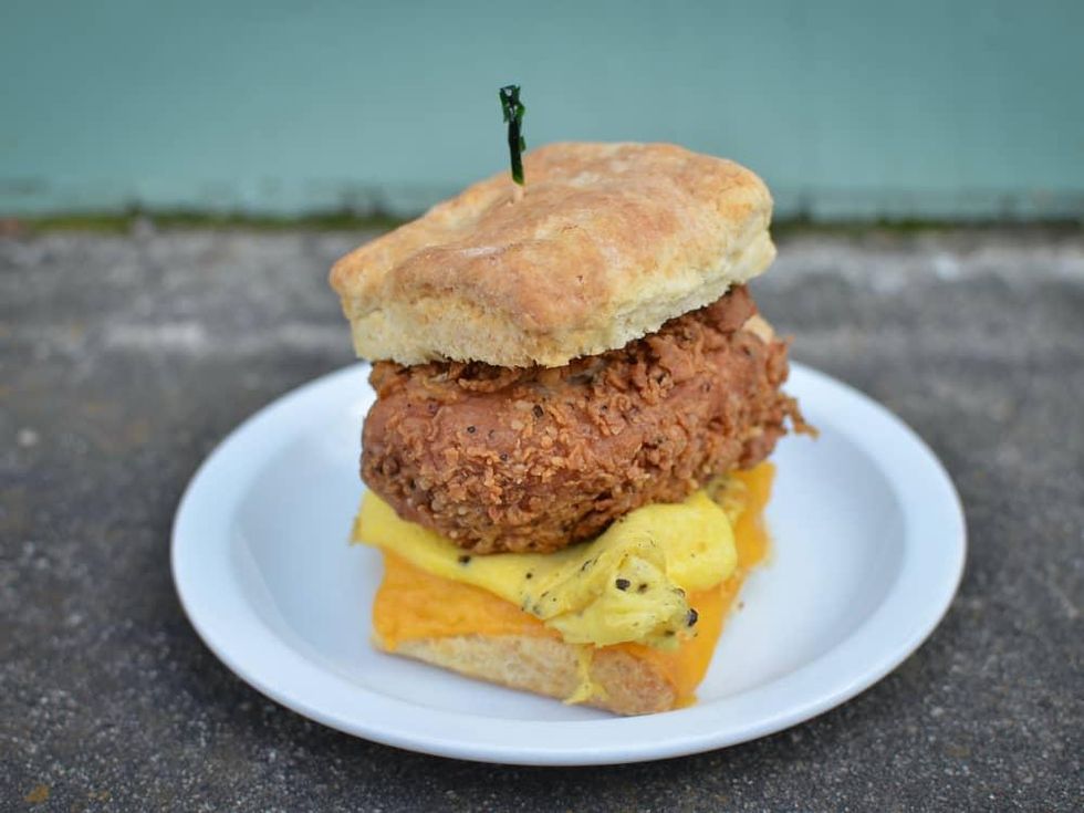 Revival Market Time Out chicken biscuit
