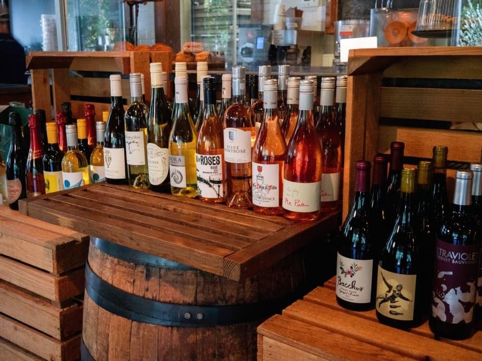 Revival Market wine selection