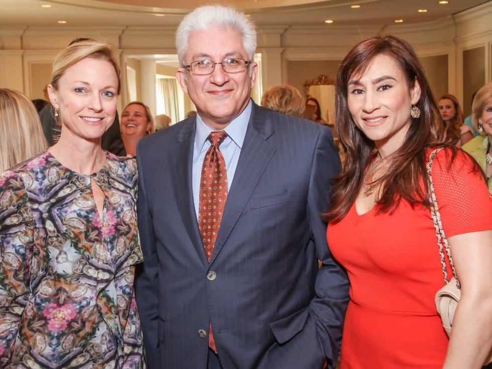 Reyne Hirsch, Woody Nassar, Rita Joubran at MS On The Move luncheon