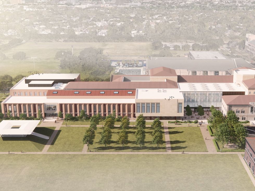 Rice Jones Business School rendering