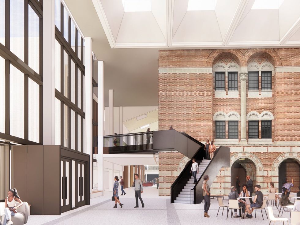 Rice Jones Business School rendering