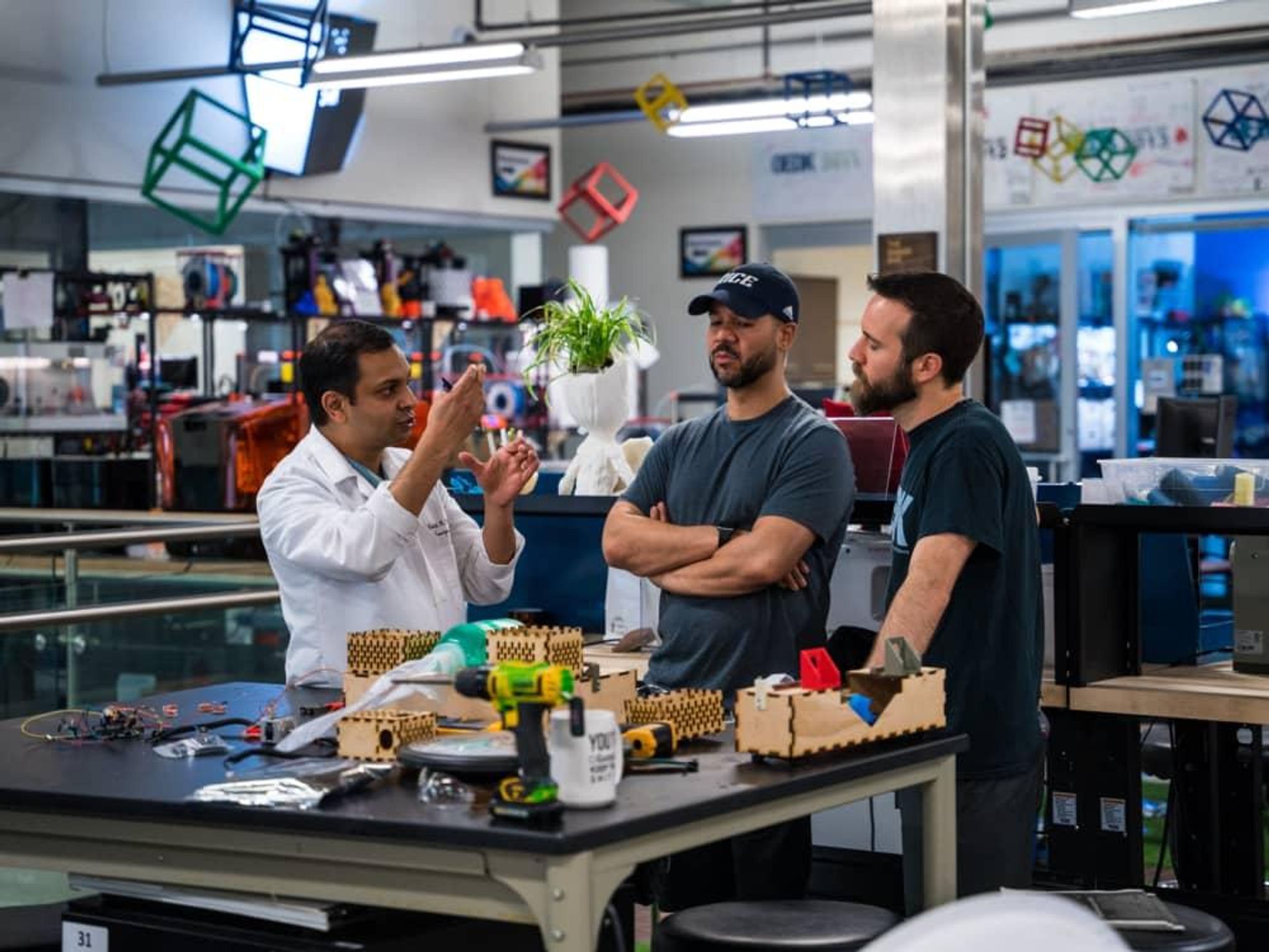 Rice University Design Kitchen Apollo BVM team automated bvm