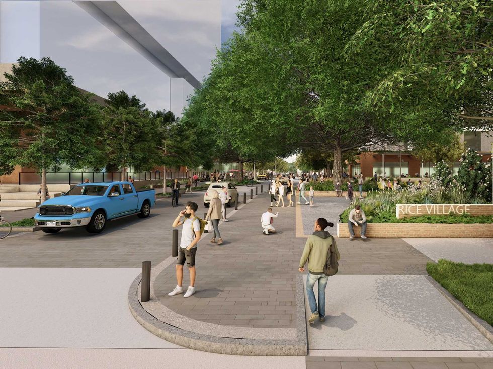 Rice University Gateway project rendering