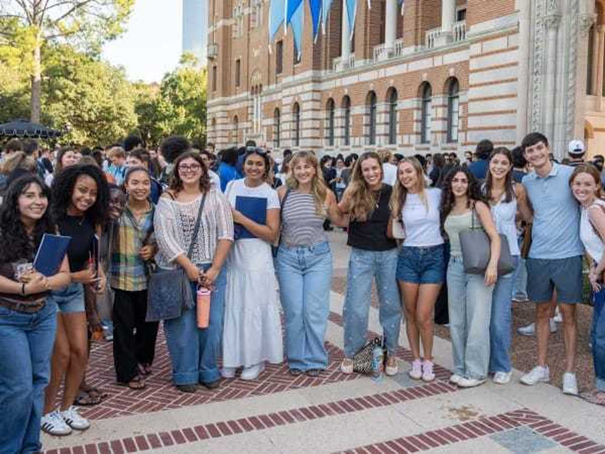 Rice University students