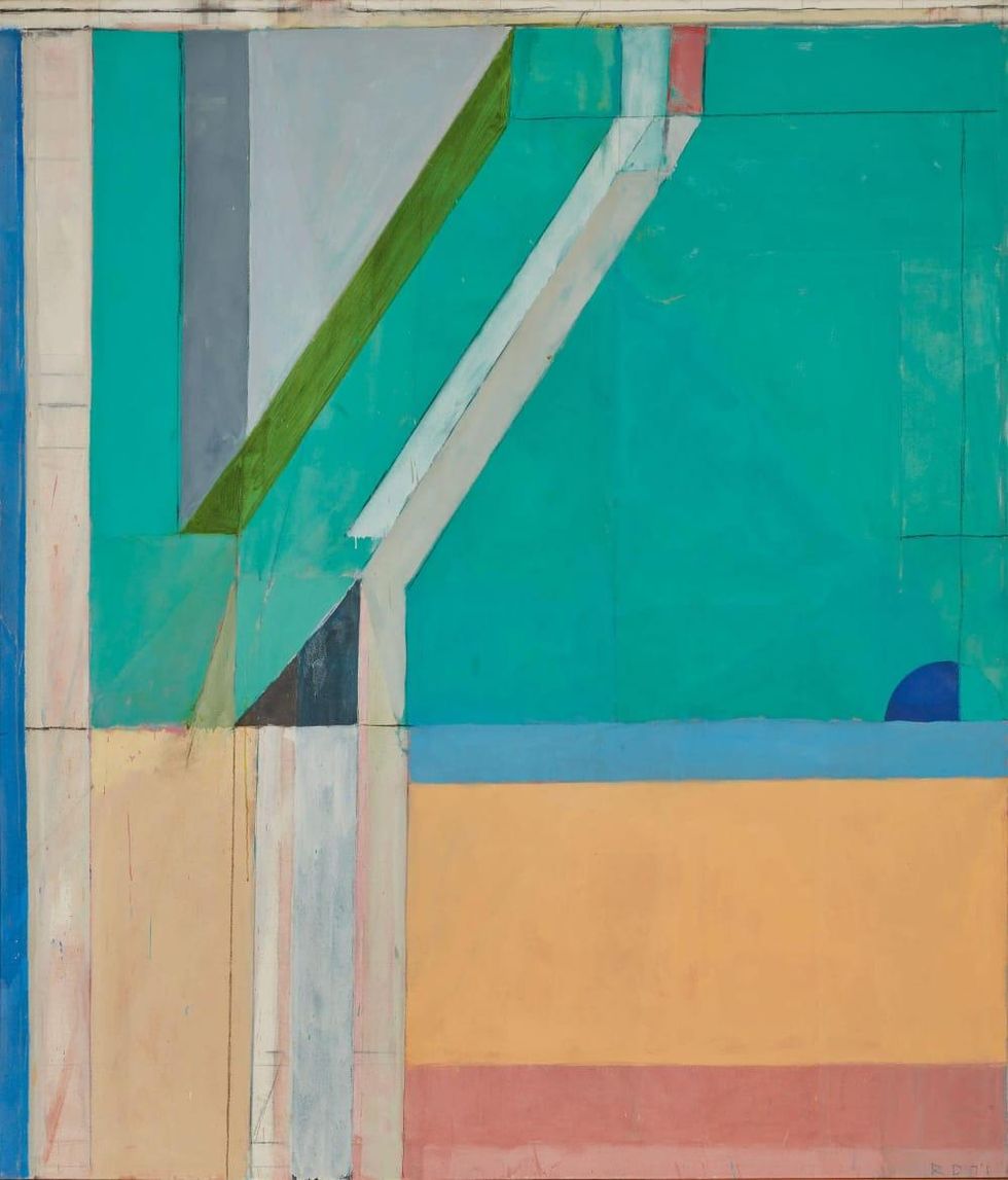 Richard Diebenkorn, "Ocean Park No. 40," Anne Marion