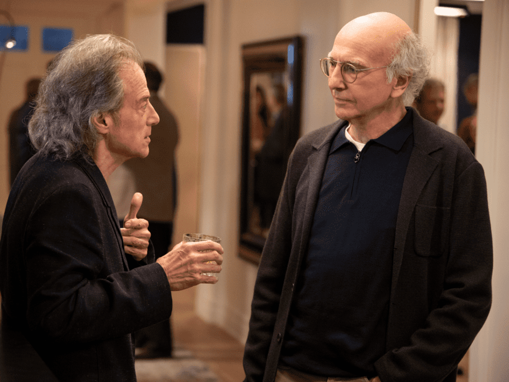 Richard Lewis is the subject of Larry David's vitriol in Curb's new season.