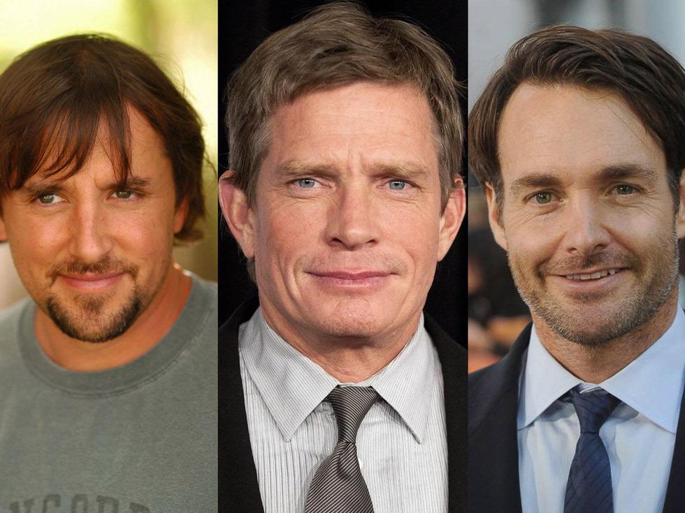 Richard Linklater, from left, Thomas Haden Church and Will Forte