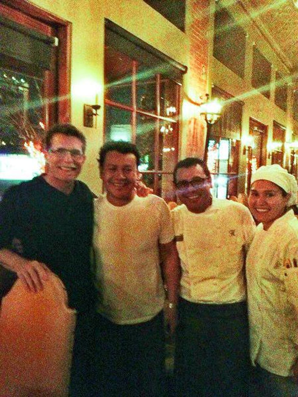 Rick Bayless, Hugo Ortega, January 2013