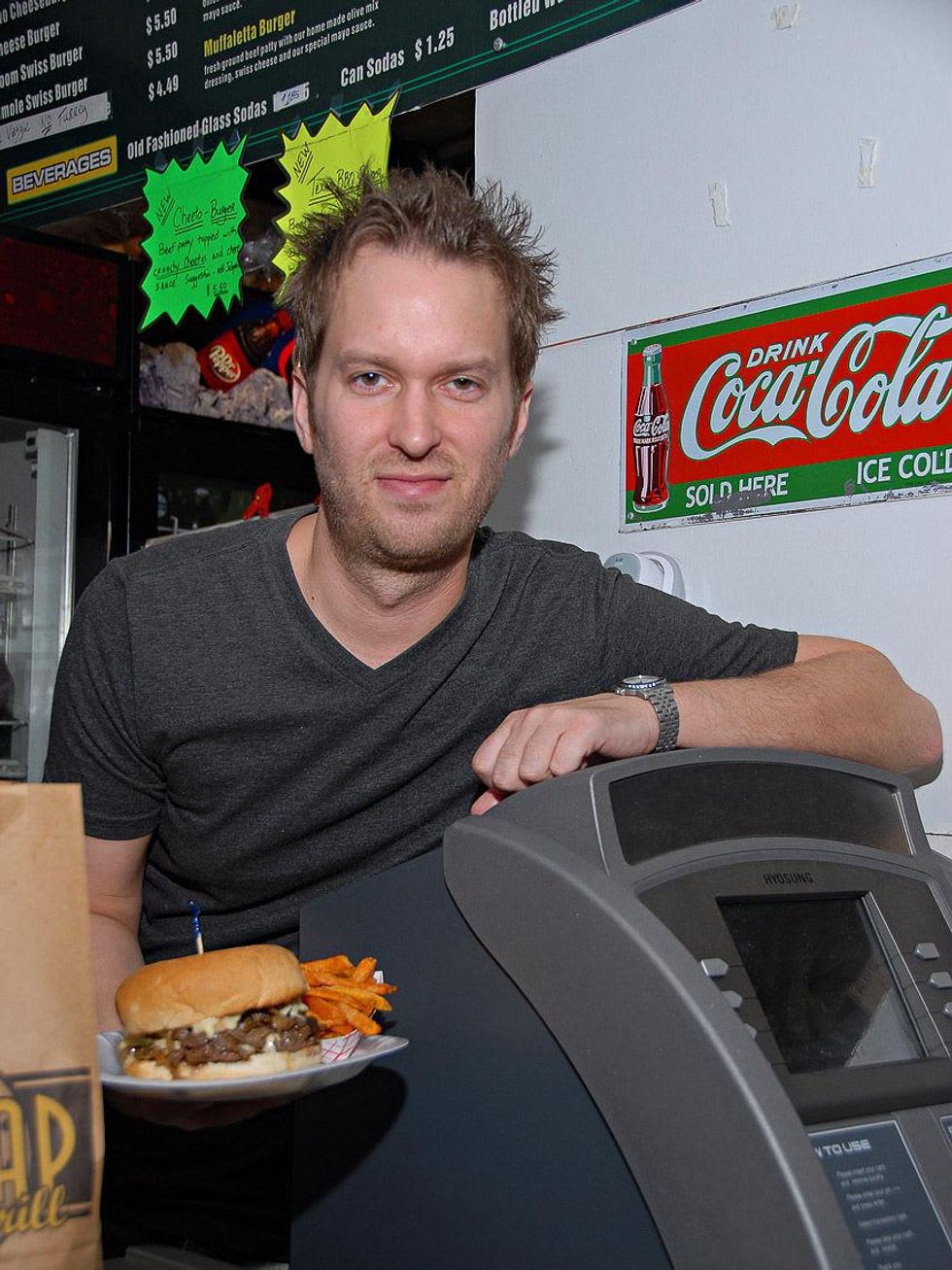 Ricky Craig, Hubcap Grill, hamburger, burger