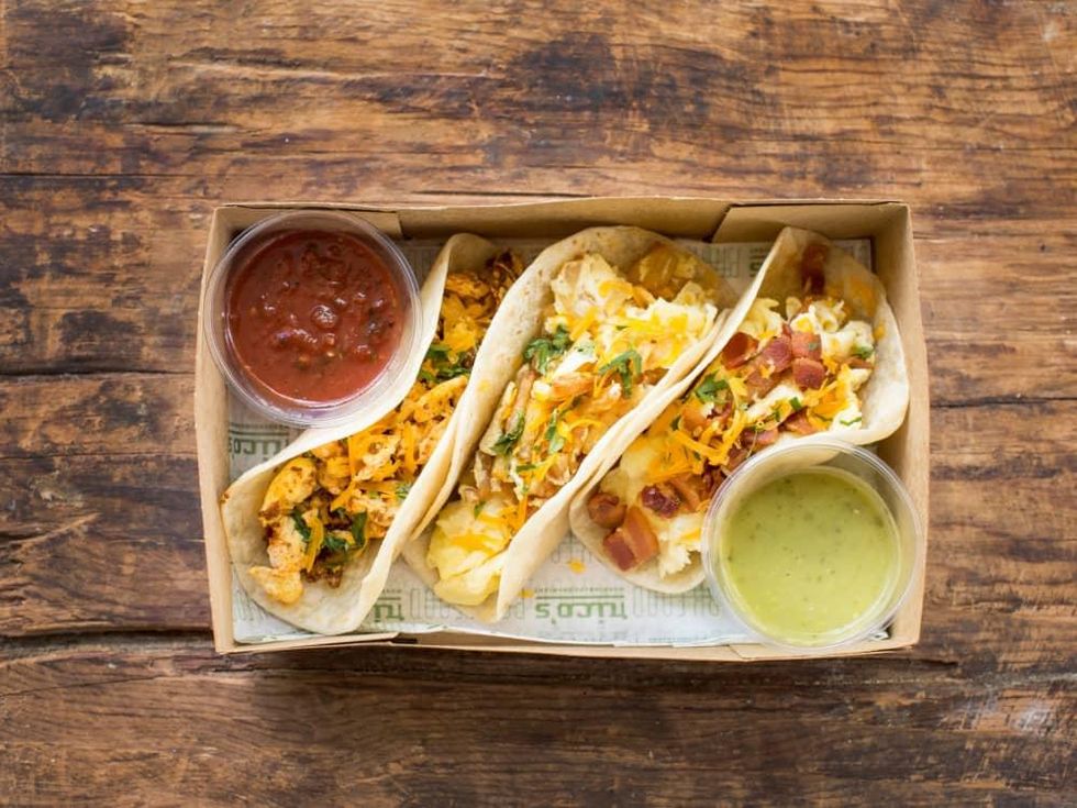 Rico's Breakfast Tacos