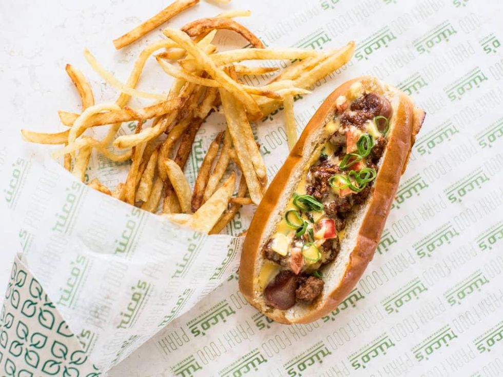 Rico's Chili Cheese Dog