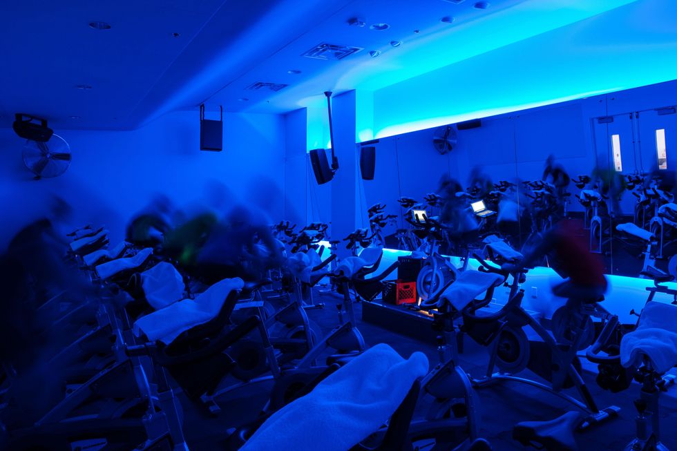 RIDE Indoor Cycling Studio Class