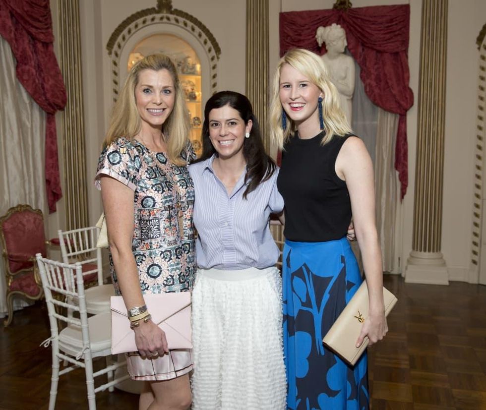 Rienzi Spring Party, 5/16 Kara Montgomery, Libba Blalock, Devon Liedtke.