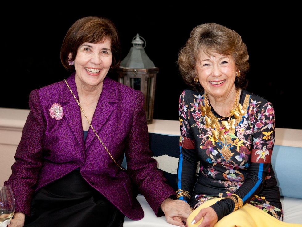 Rienzi Spring Party April 2013 Carol Ballard and Fran Fauntleroy