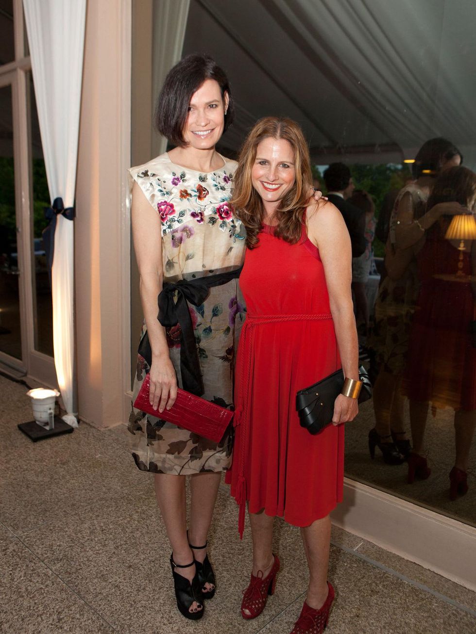 Rienzi Spring Party April 2013 Francine Ballard, Elizabeth Young