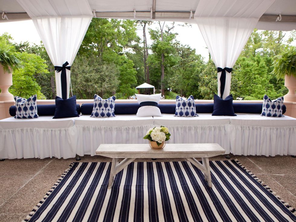 Rienzi Spring Party April 2013 seating venue