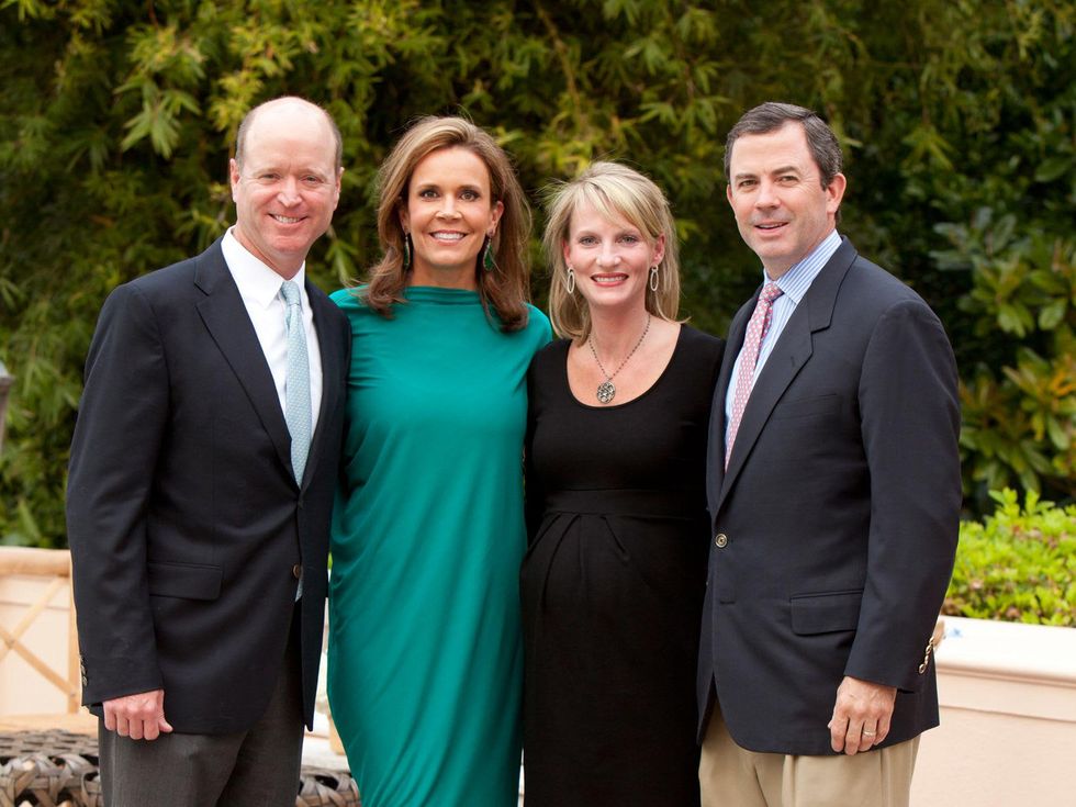 Rienzi Spring Party April 2013 Stewart Smith and Mary Smith, Katie Stanton and Bobby Stanton