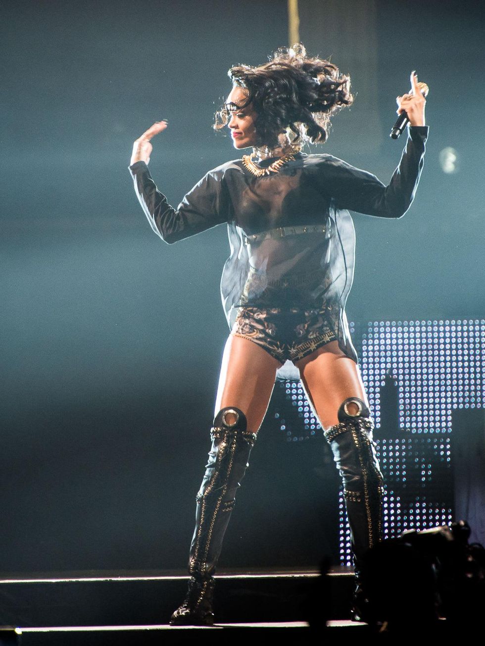 Rihanna at Toyota Center November 2013