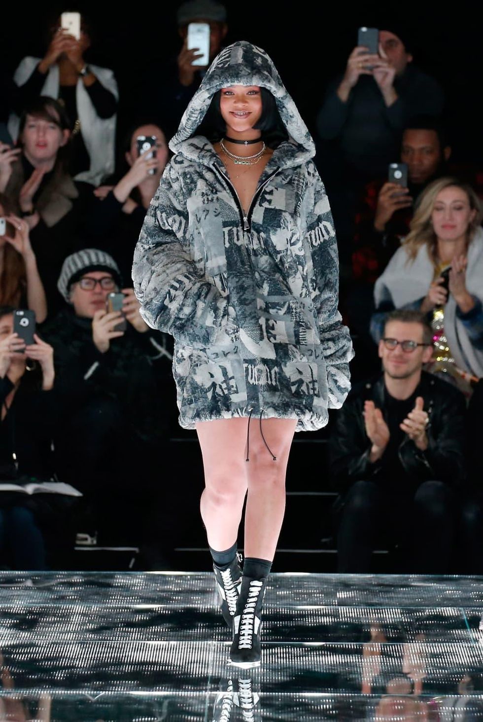 Rihanna Fenty x Puma show at New York Fashion Week