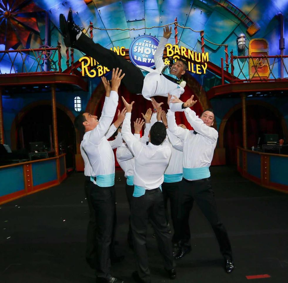 Ringling Bros. wedding, Mustafa Danguir, July 2016