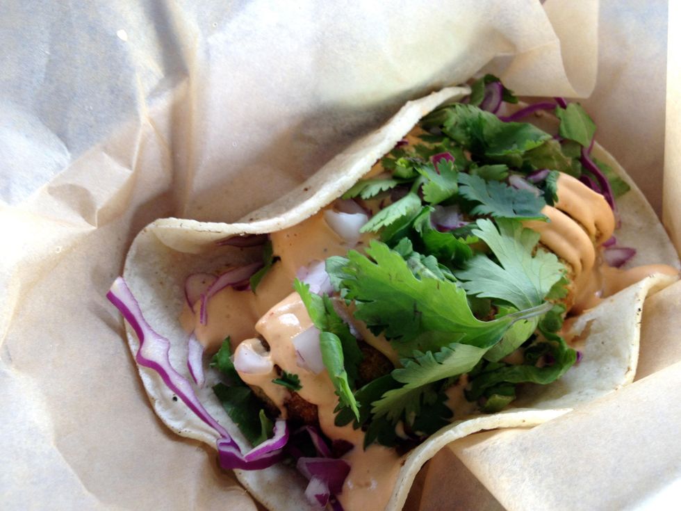 Ripe Market Caf\u00e9 avocado taco