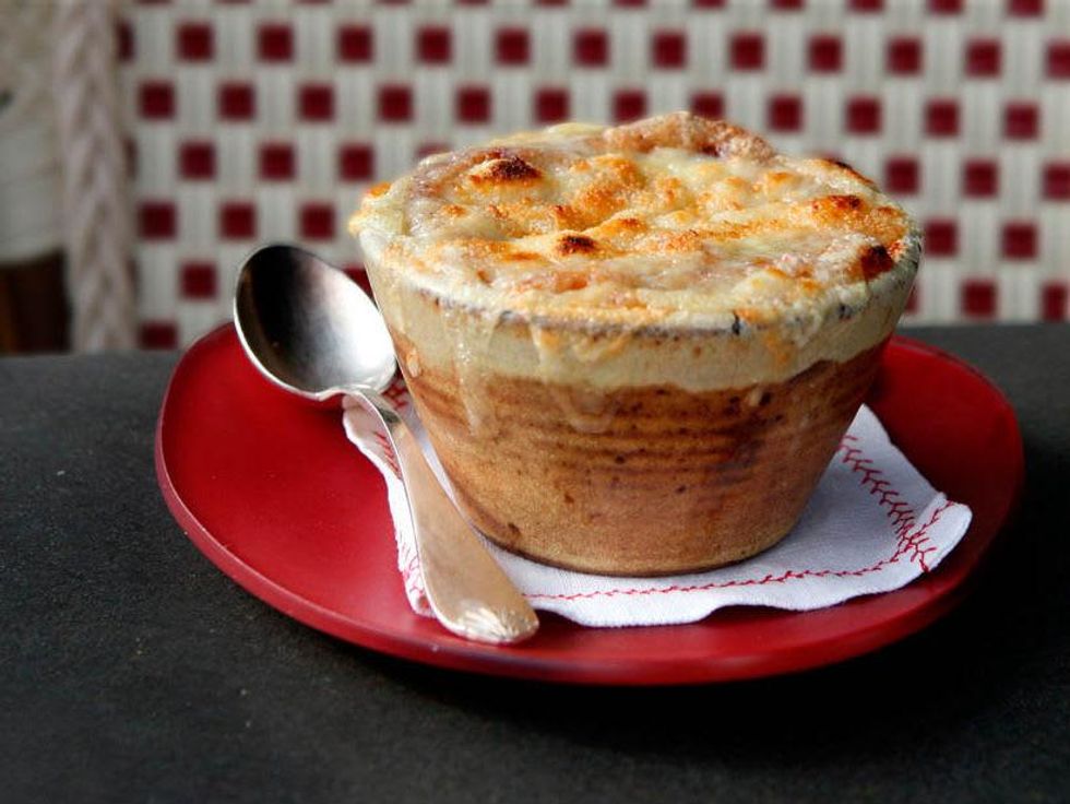 Rise No. 1 French onion soup