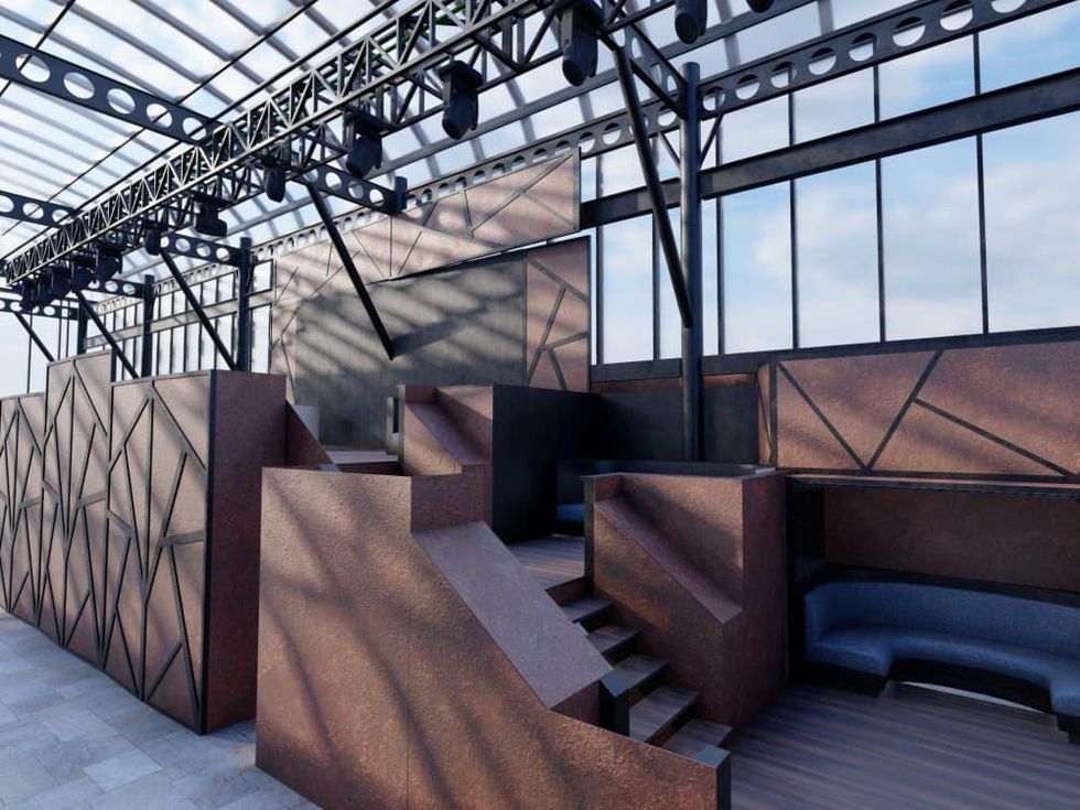 Rise Rooftop rendering