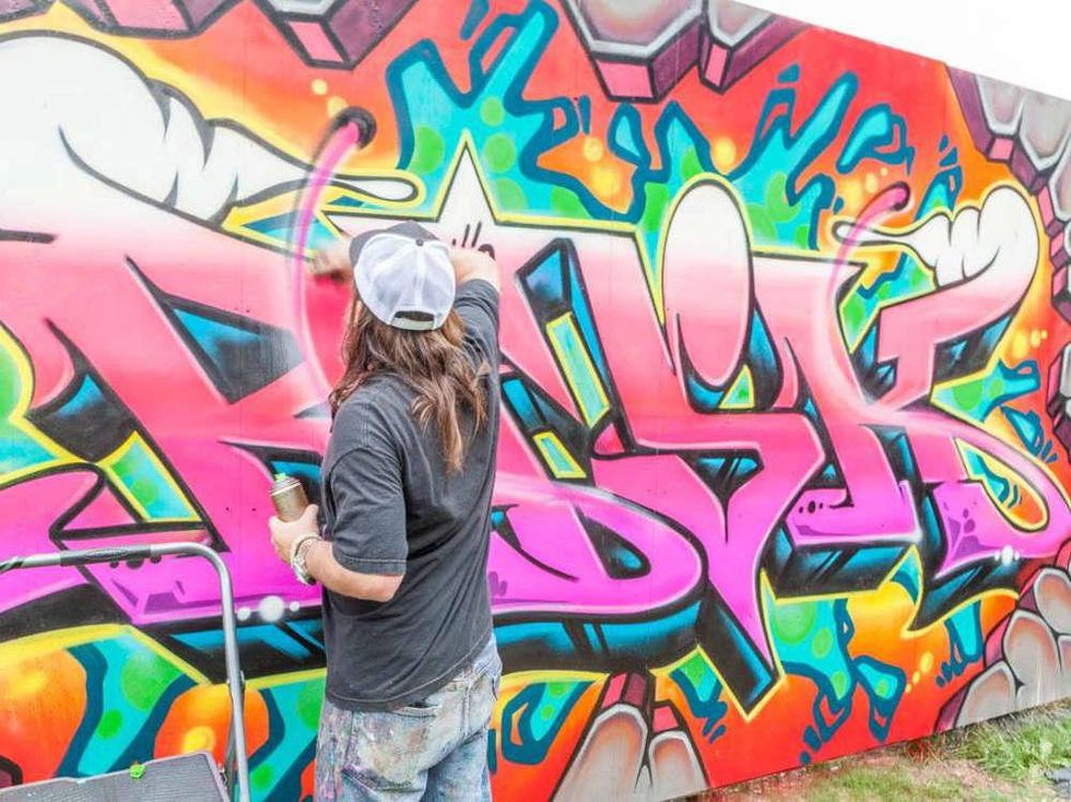 RISK Los Angeles HUE Mural Festival