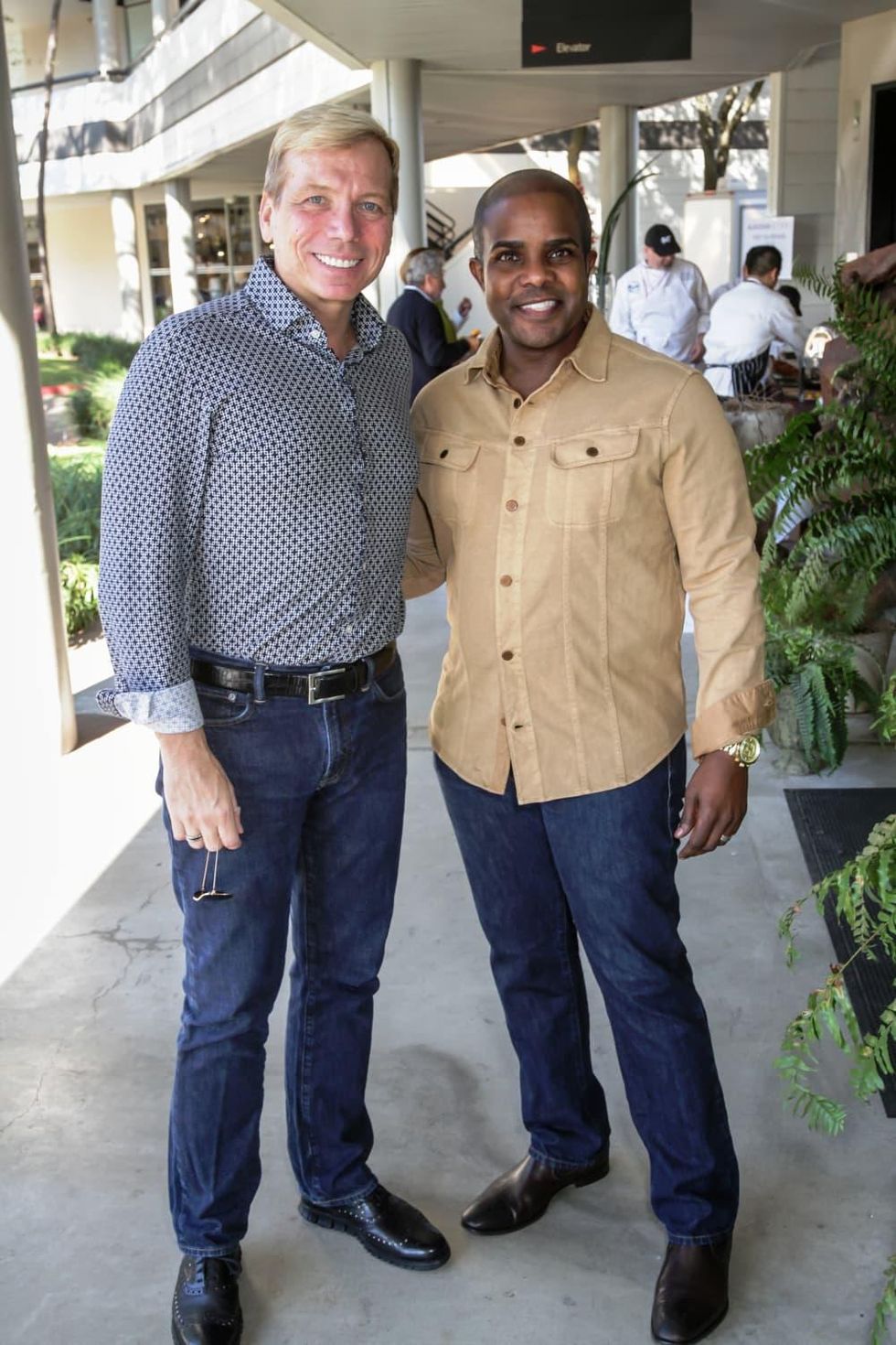 Risotto Festival Jonathon Glus and Alton LaDay