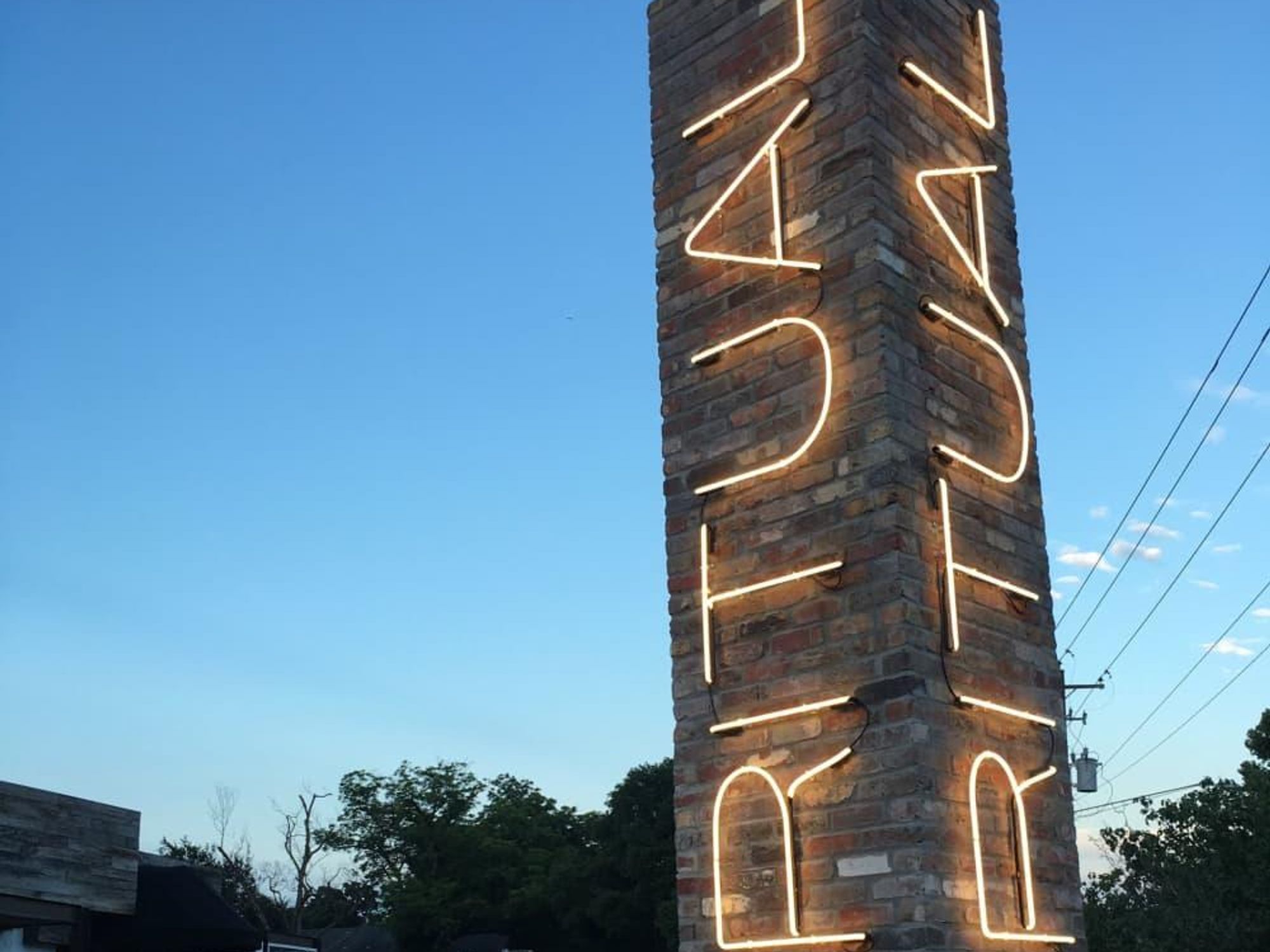 Ritual restaurant sign