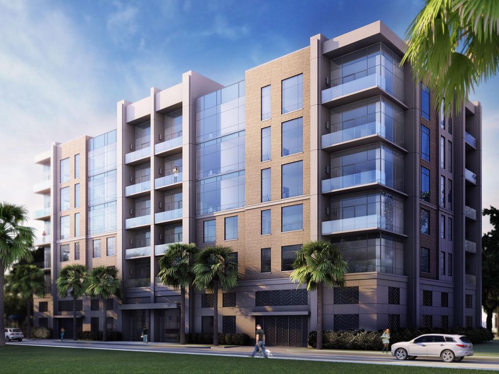 Riva at the Park exterior rendering September 2014