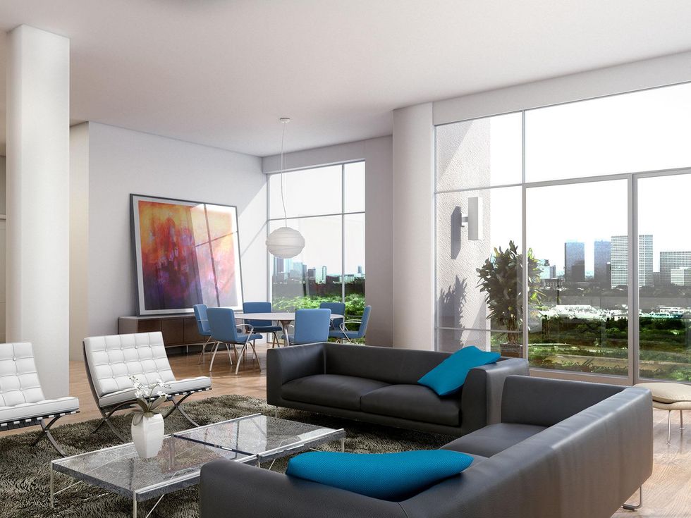 Riva at the Park interior rendering 2 September 2014