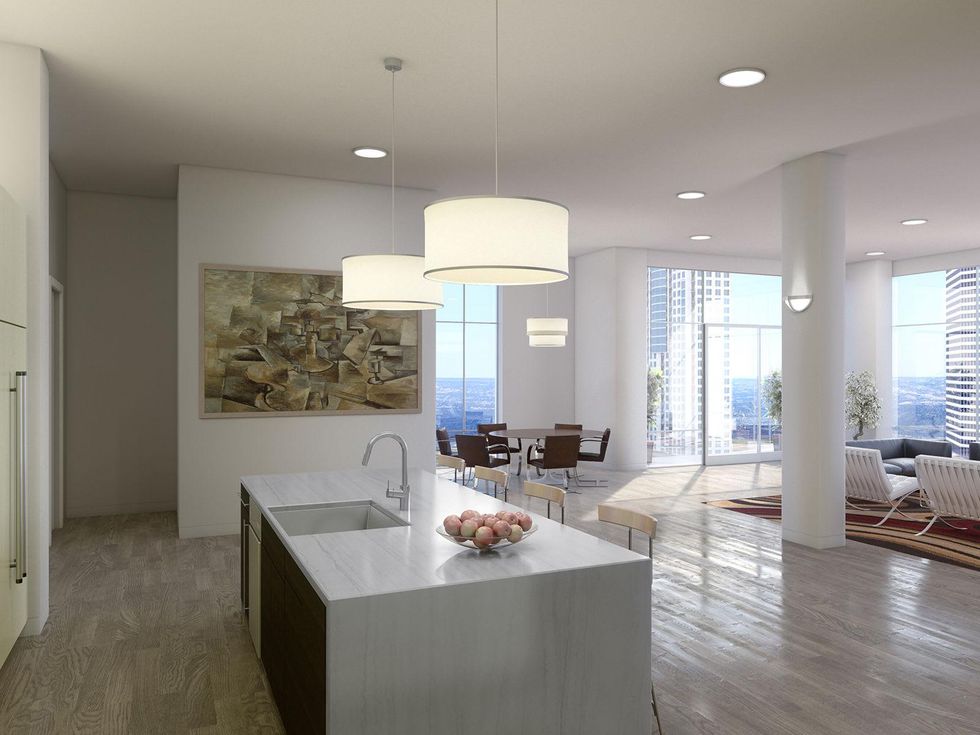 Riva at the Park interior rendering September 2014