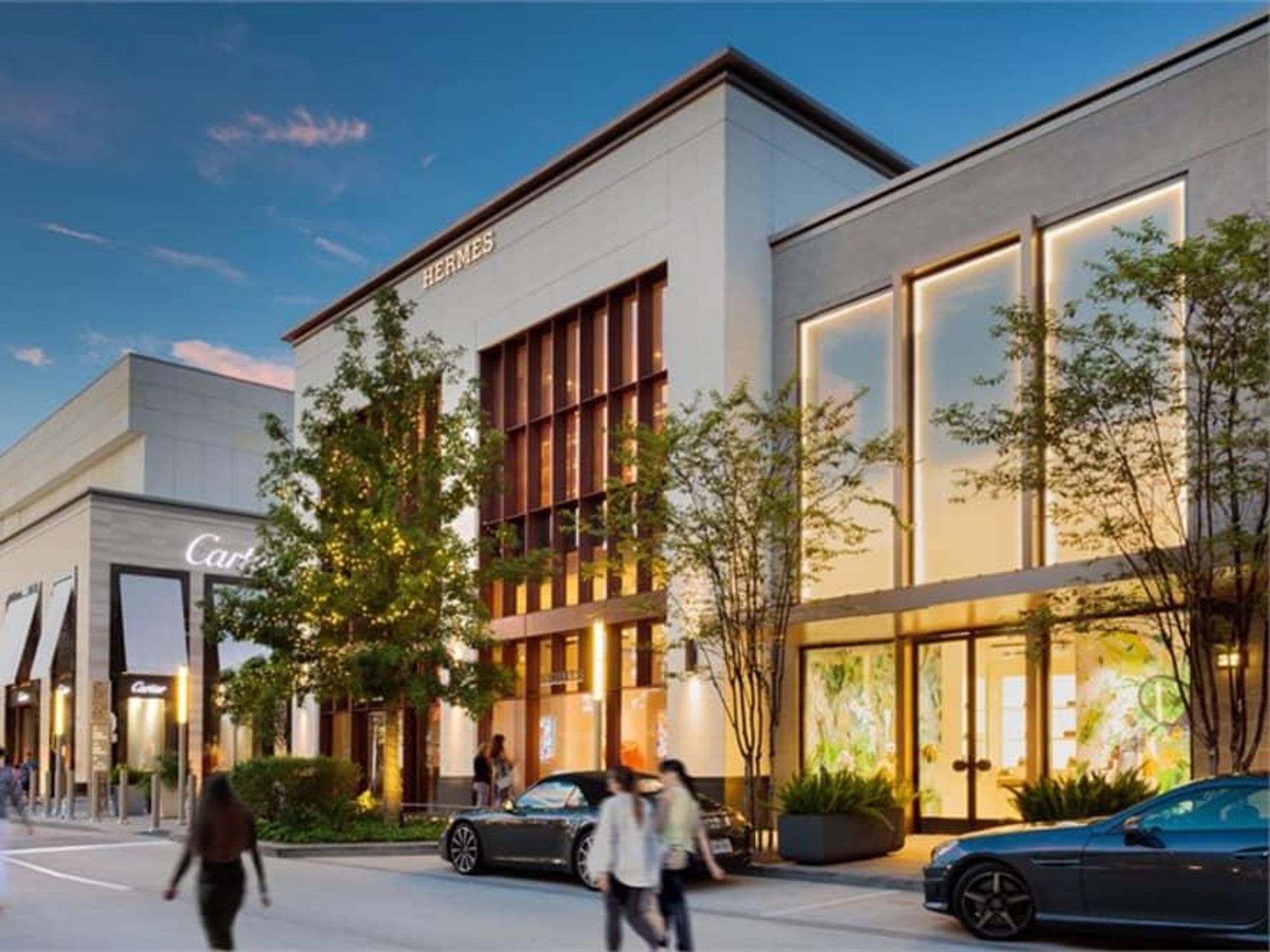 River Oaks District rendering