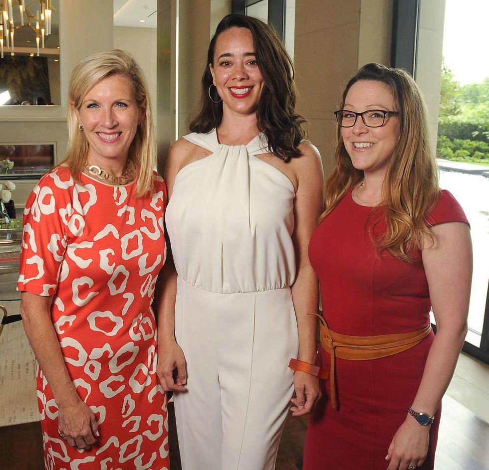 River Oaks high-rise Betty Harbourt, Amber Lewis, Stacy Carraro Rodriguez