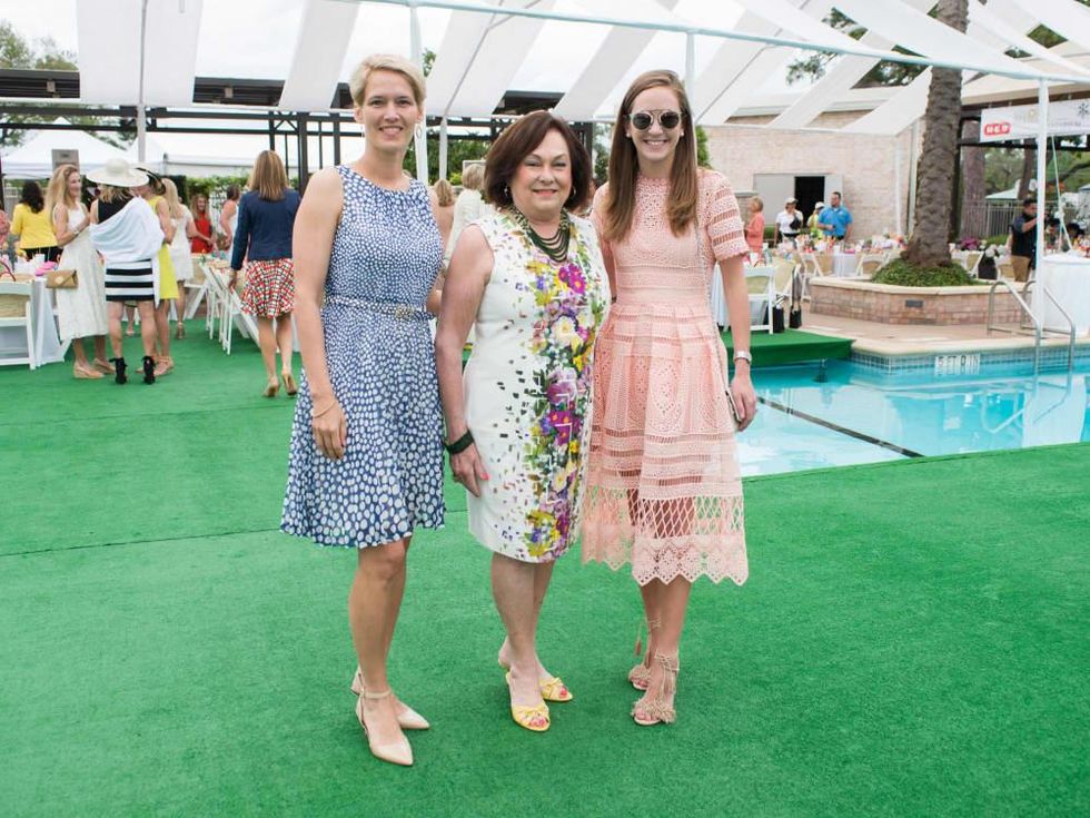 River Oaks Tennis Luncheon, April 2016, Gabriela Gerhart, Rose Cullen, Lilly Cullen