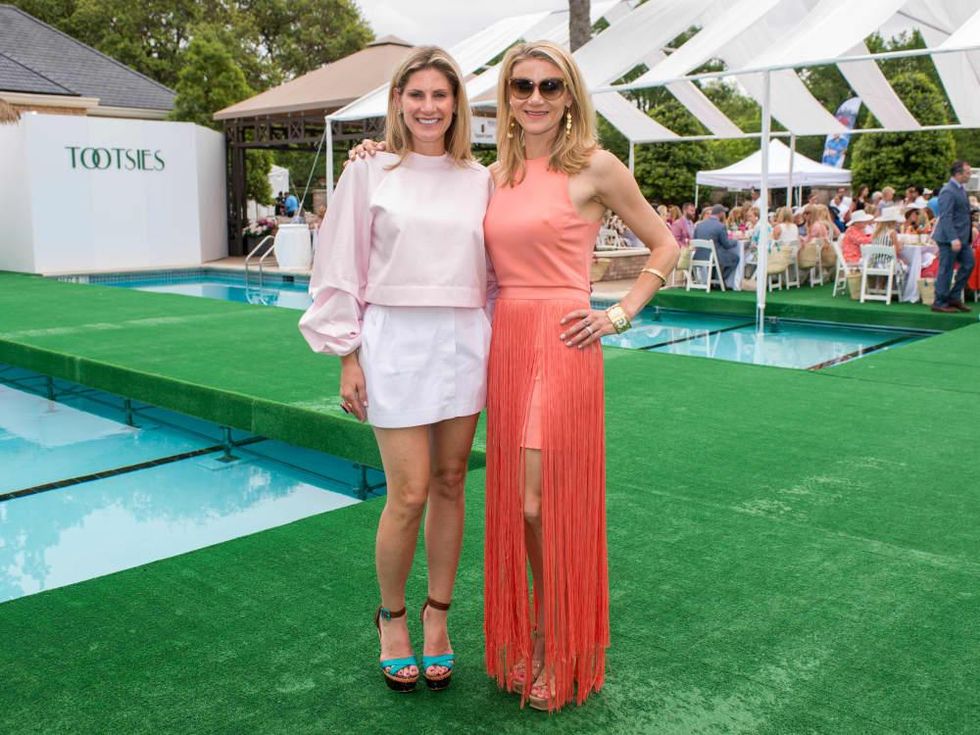 River Oaks Tennis Luncheon, April 2016, Greggory Burke, Stephanie Cockrell