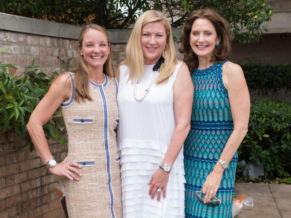 River Oaks Tennis Luncheon, April 2016, Lynn Bosarge, Michelle Zagorski, Laurie Morian