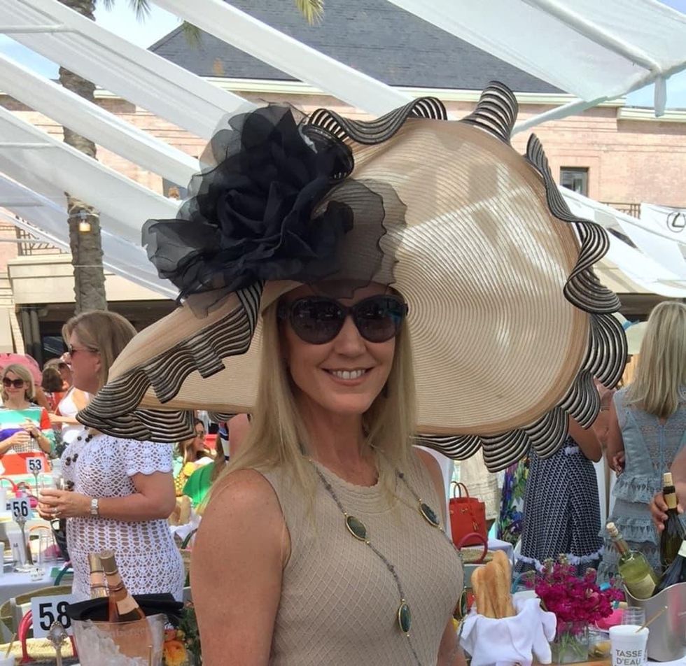 River Oaks Tennis Tournameny hats, 4/16