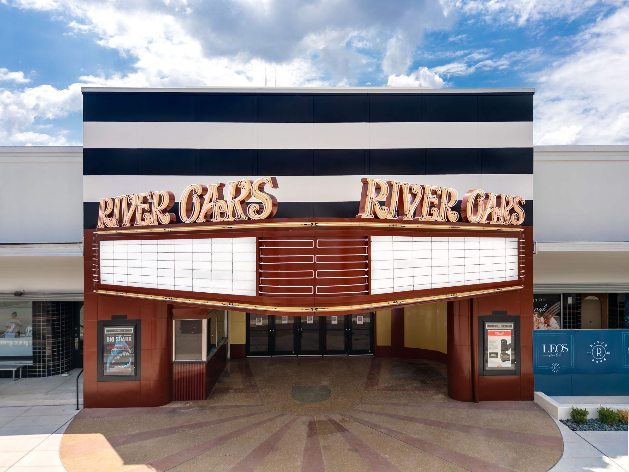 River Oaks Theatre marquee