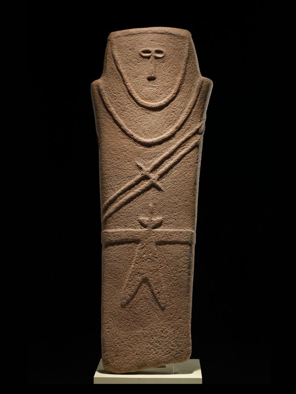 Roads of Arabia Anthropomorphic-stele