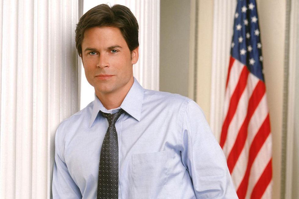 Rob Lowe as Deputy Communications Director Sam Seaborn in \u201cThe West Wing