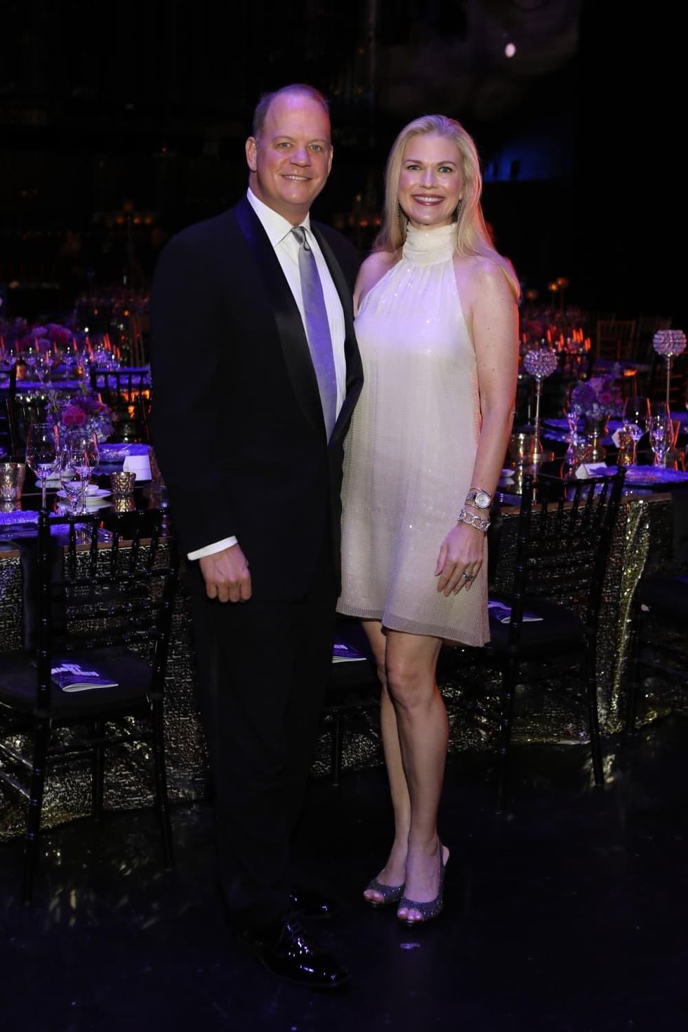 Rob Pierce, Amy Pierce at 2017 TUTS Dreamgirls Gala